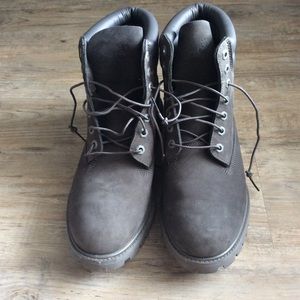 Timberland gray ortholite boots size 11